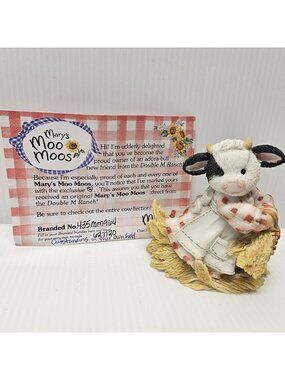 Mary's Moo Moos Collectibles "Outstanding in Your Own Field" 1993 Mary Rhyner